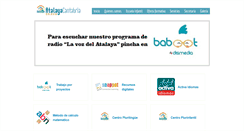 Desktop Screenshot of colegioatalayacantabria.com